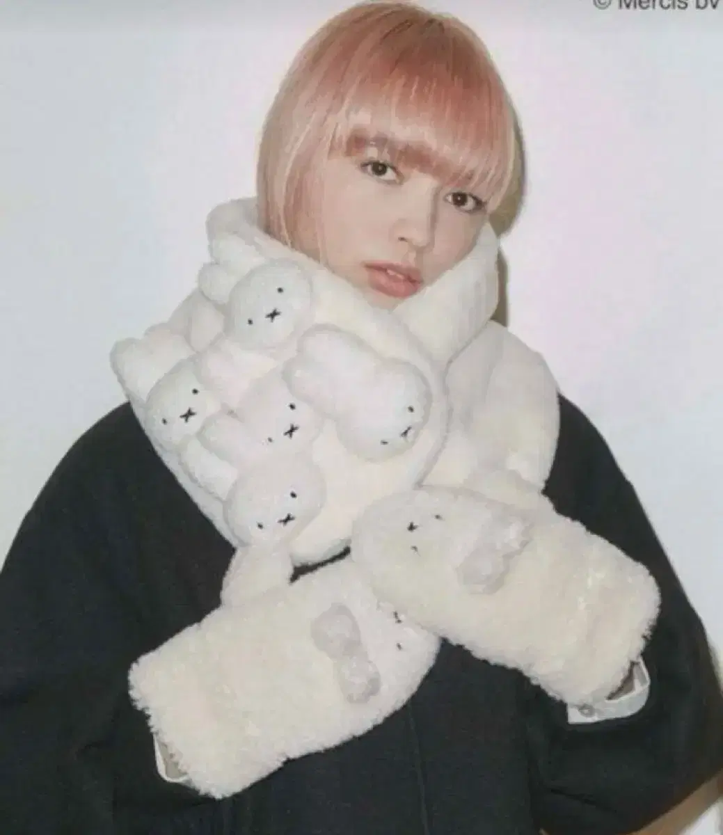 メリージェニー ミッフィー マフラー merry jenny メリージェニー ミッフィー もこもこmiffyティ